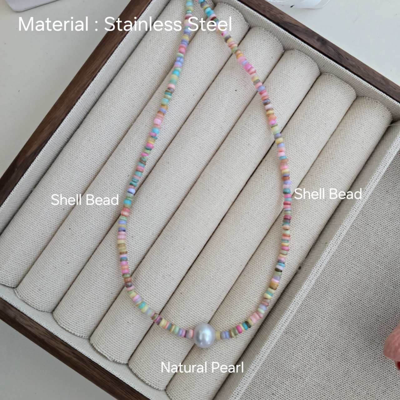 N28 Candy Glow Pearl Necklace