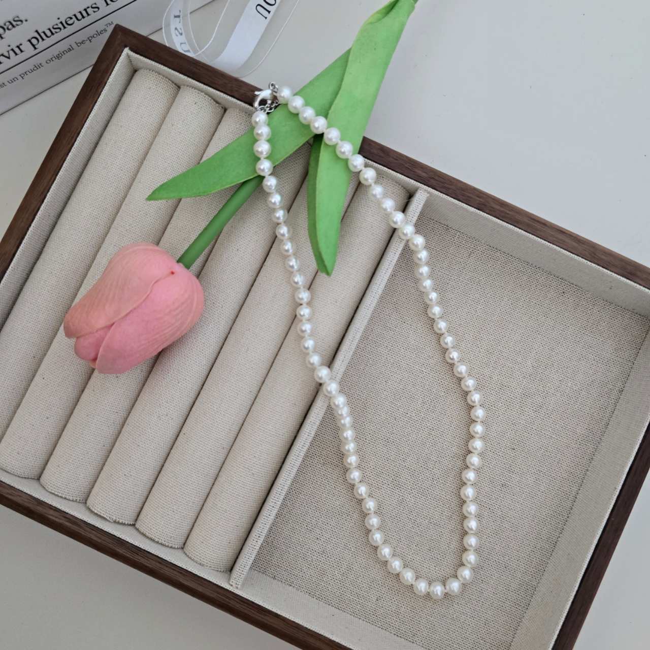 N29 Lustre Grace Pearl Necklace