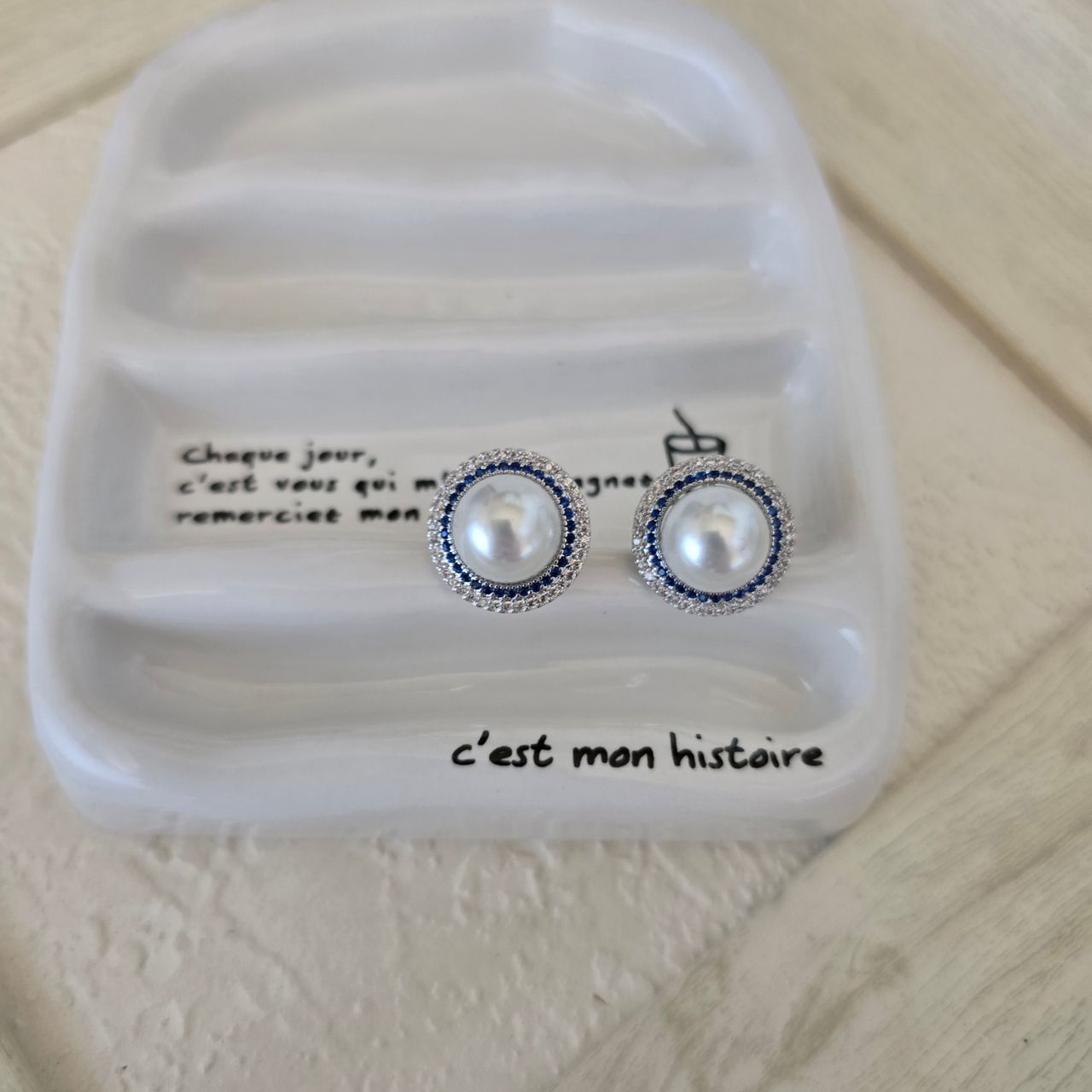 E21 Timeless Blue Earrings