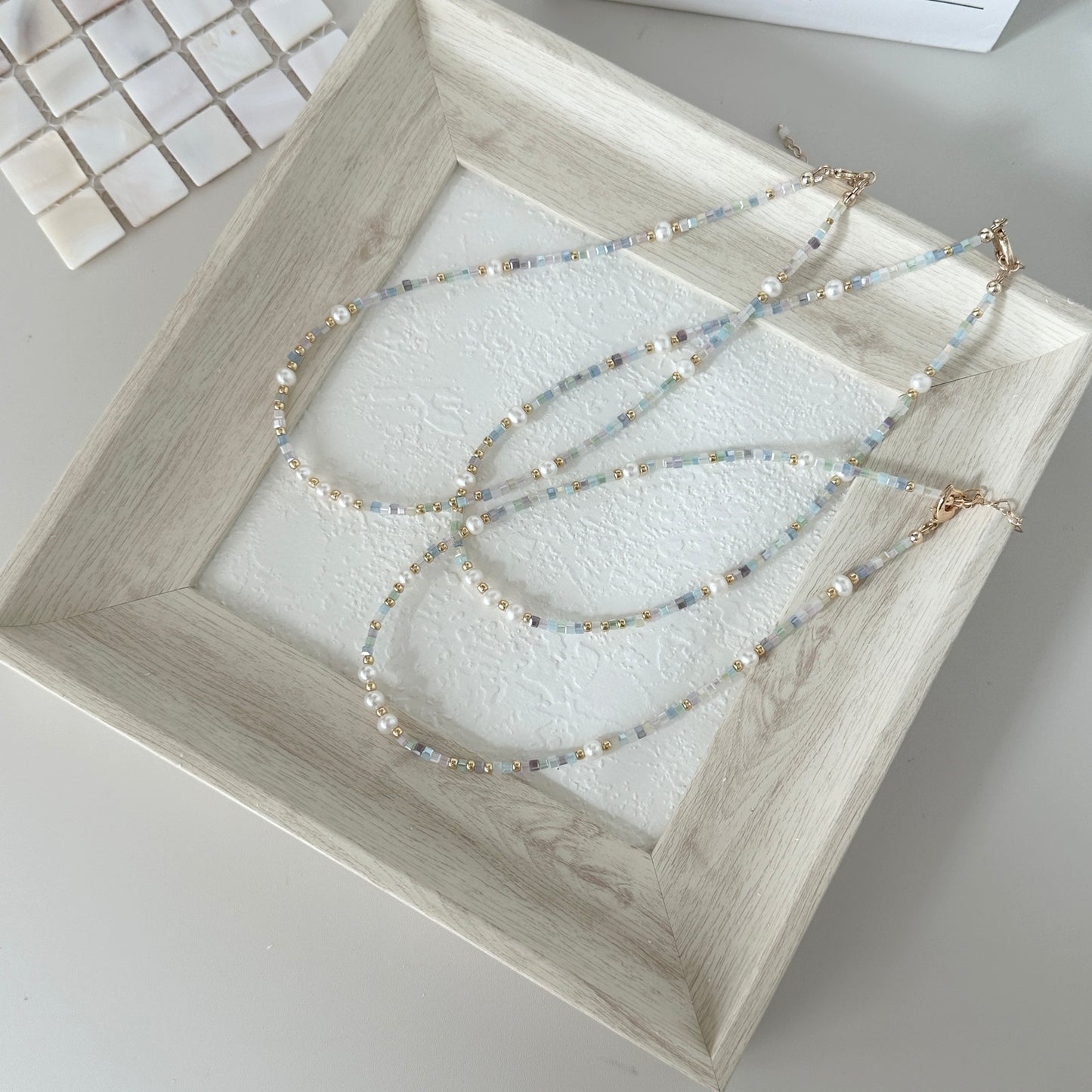 N23 Enchanted Pastel Pearl Necklace
