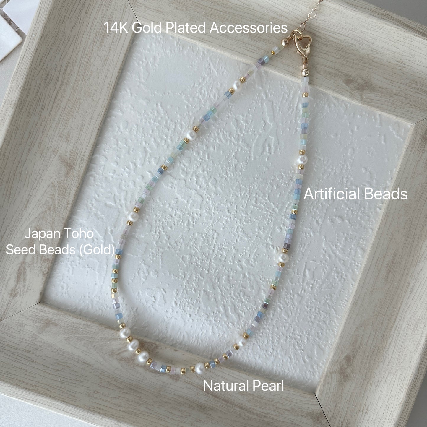 N23 Enchanted Pastel Pearl Necklace