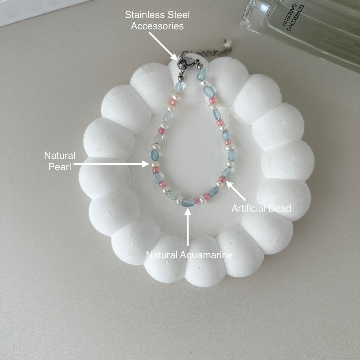 B50 Serenity Pastels Pearl Bracelet