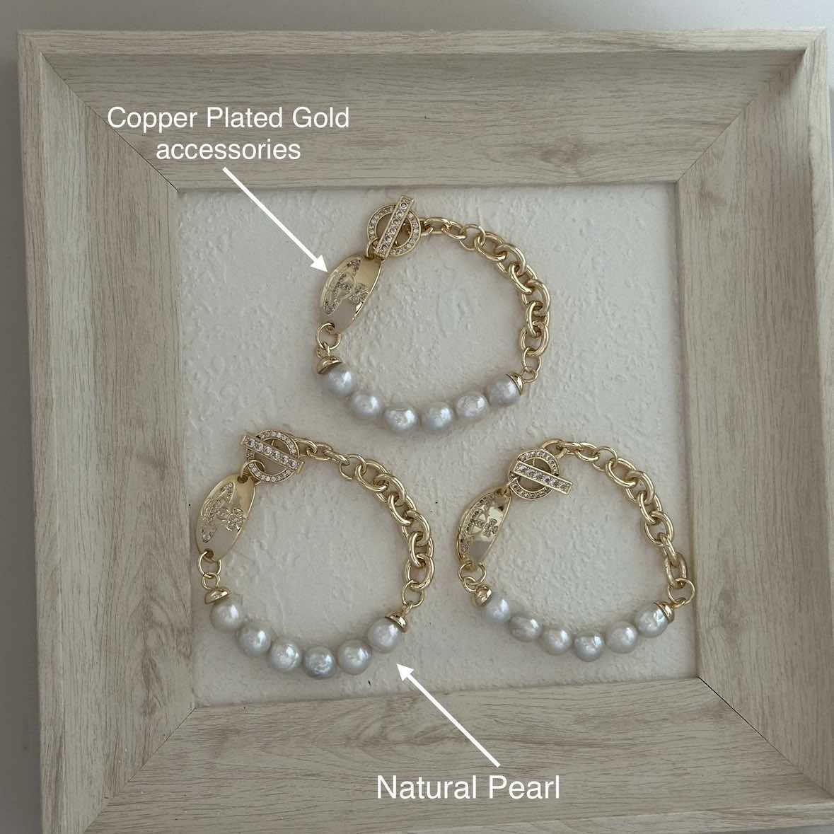 B51 Westwood Empress Dowager Pearl Bracelet