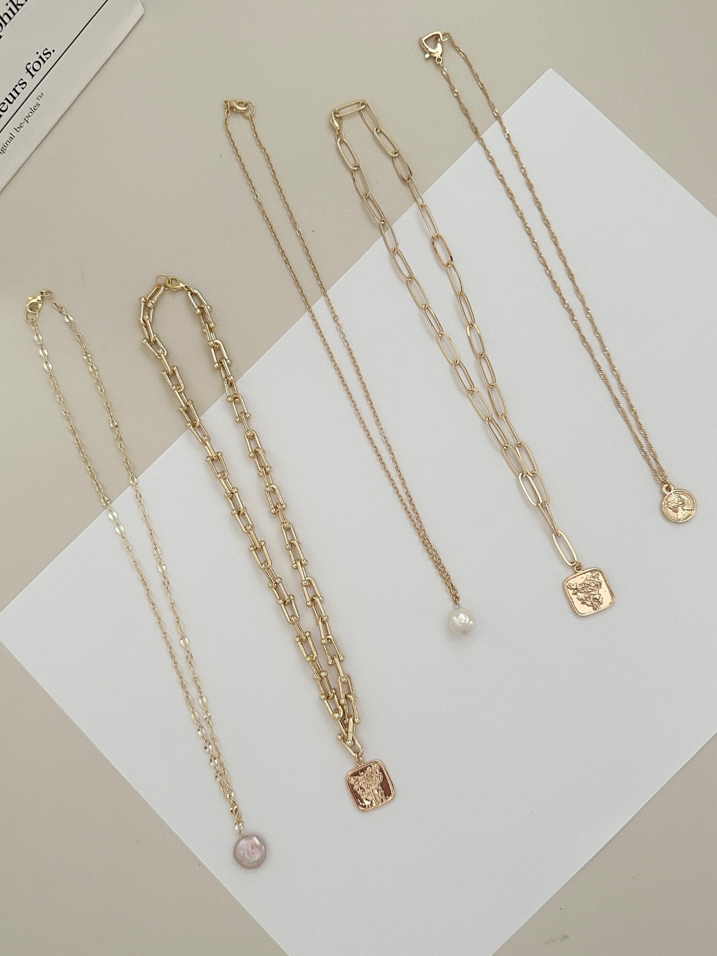 SL Simple Minimalist Necklace