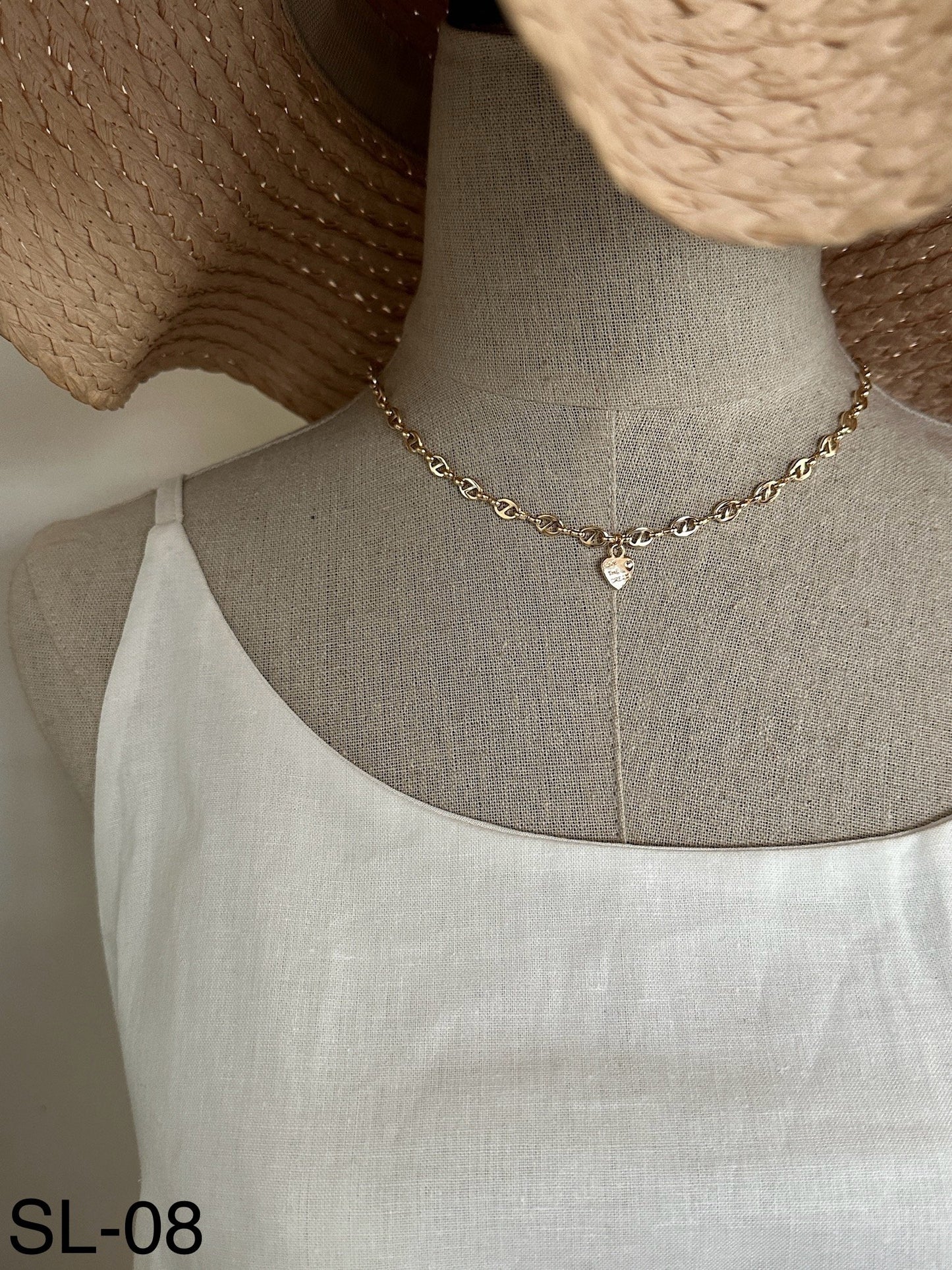 SL Simple Minimalist Necklace