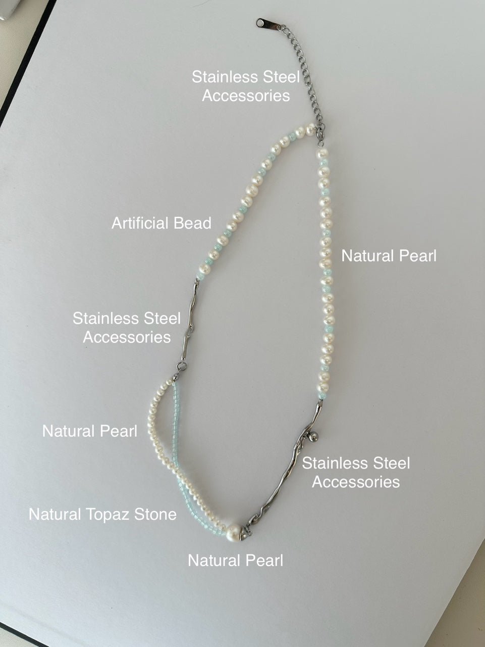 N24 Pearl Stream Necklace