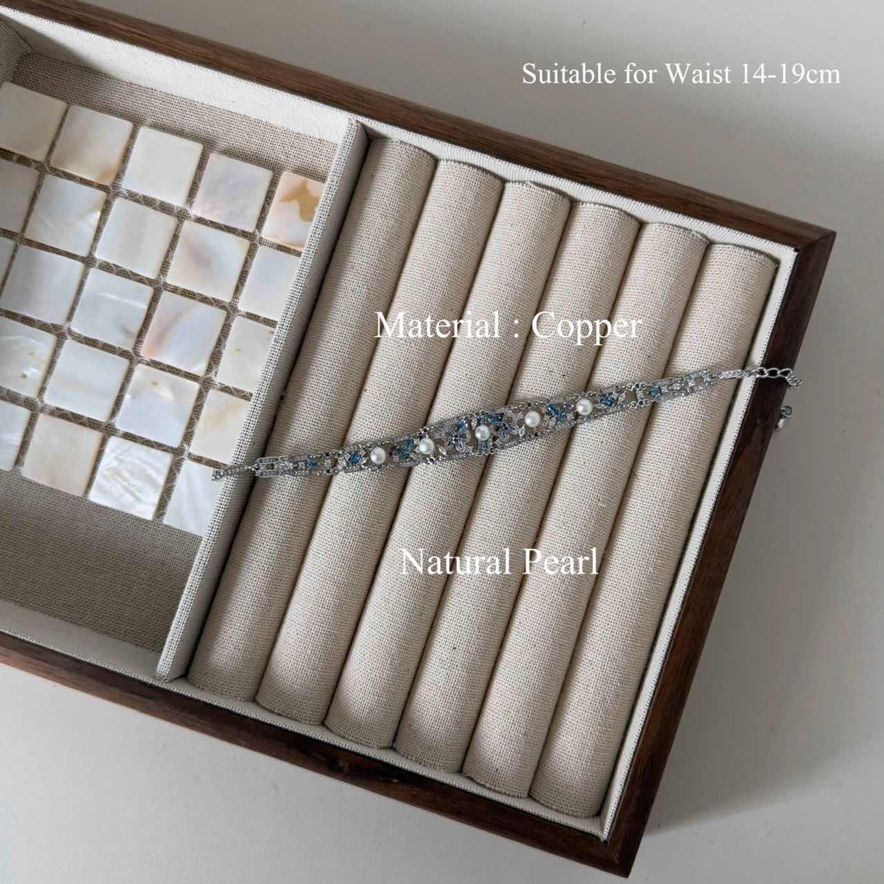 B56 Ocean Hues Pearl Bracelet