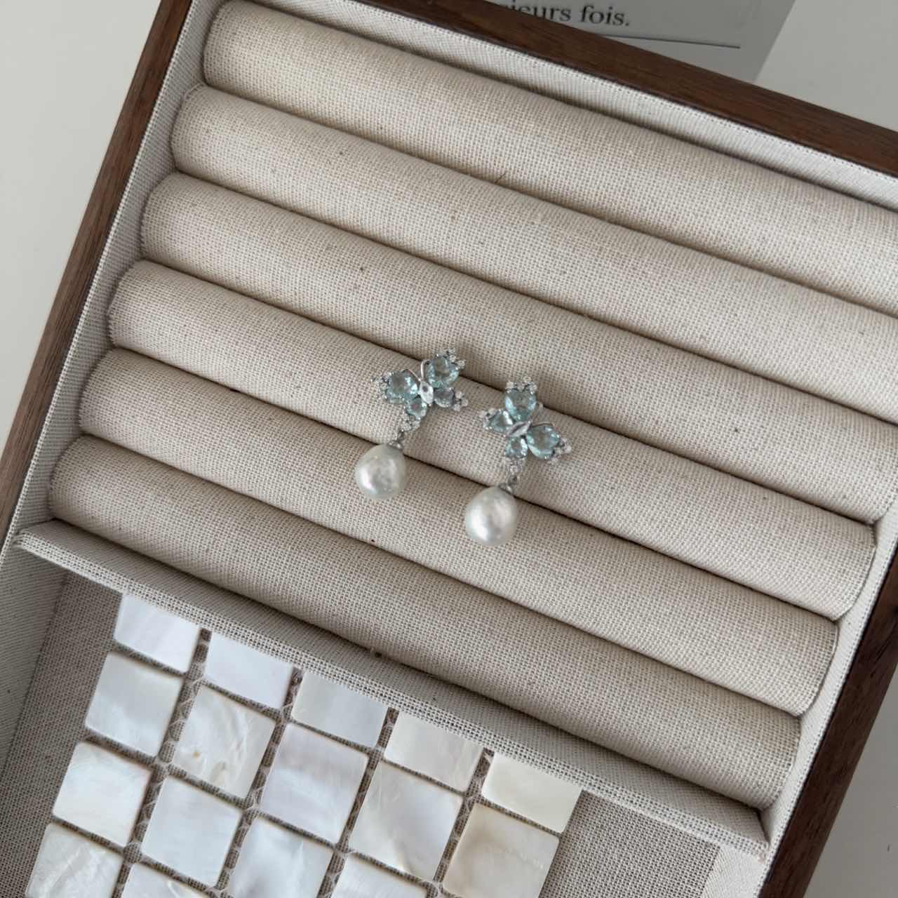 E28 Breezy Blue Earrings
