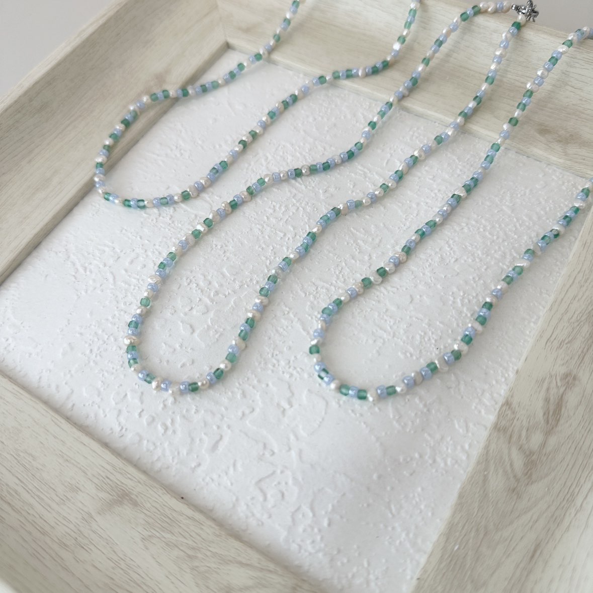 N25 Mint Pearl Rhapsody Necklace