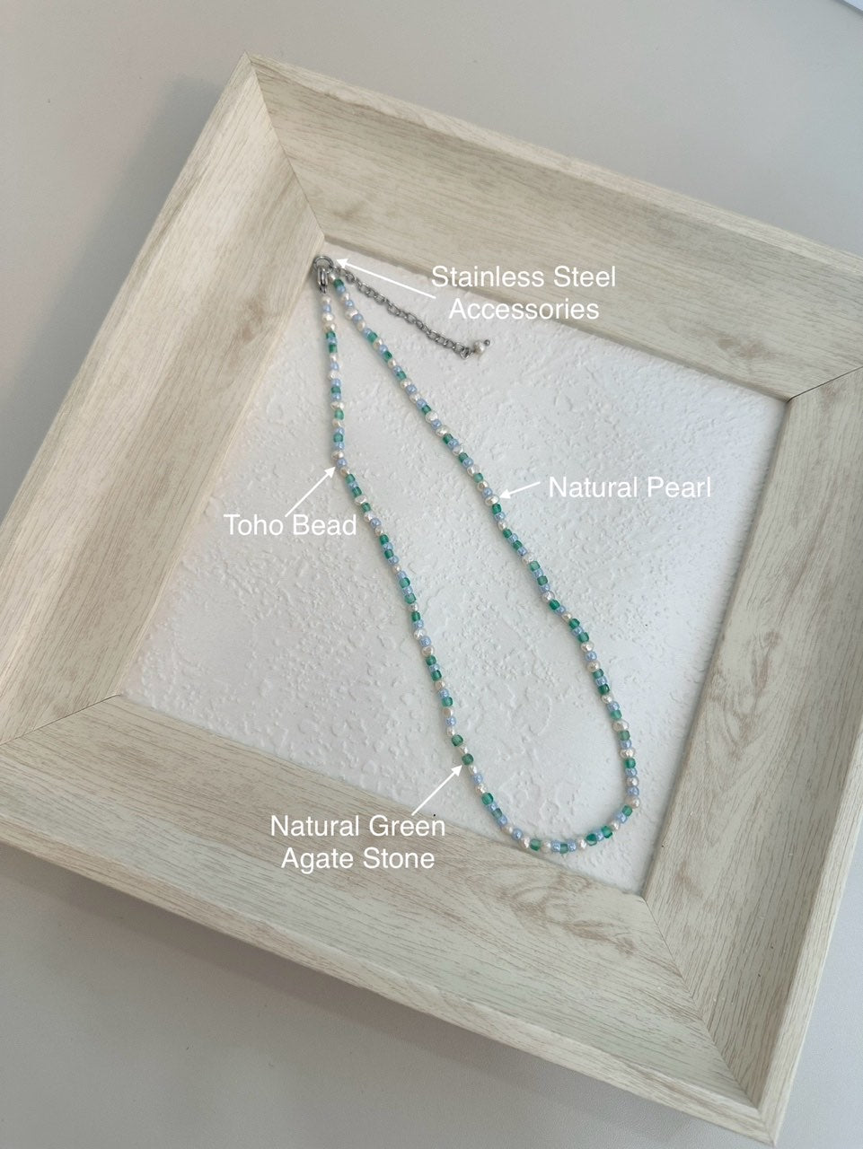 N25 Mint Pearl Rhapsody Necklace