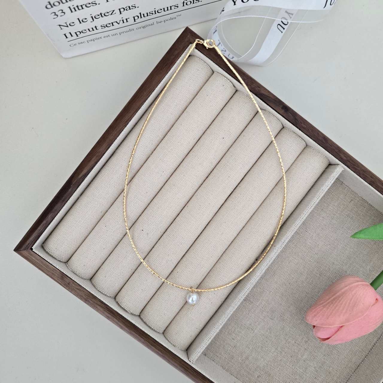 N26 Pearl Drop Chain
