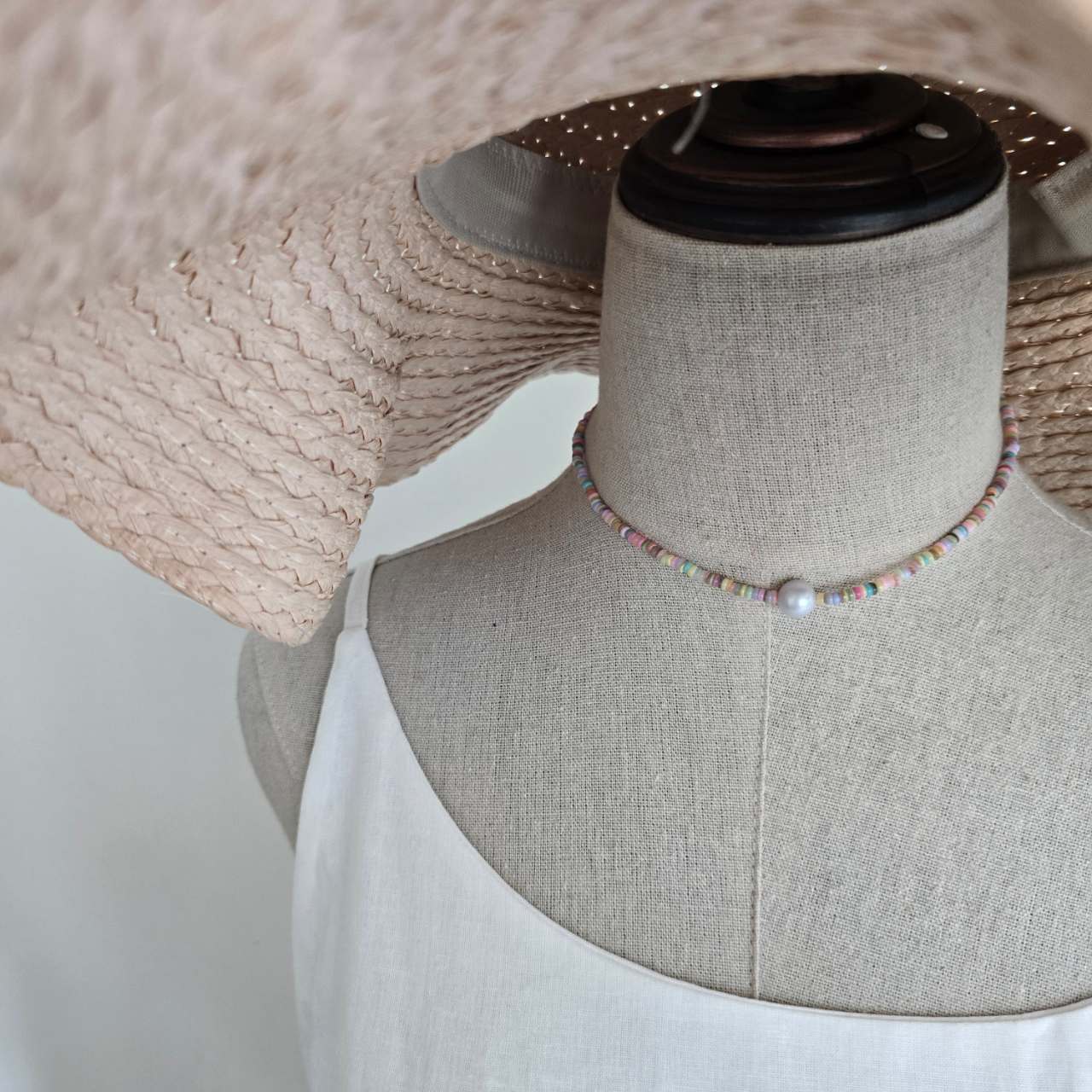 N28 Candy Glow Pearl Necklace