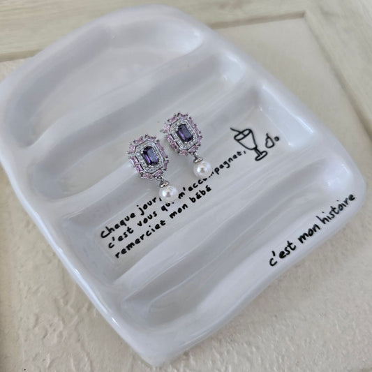 E22 Lilac Dream Earrinds