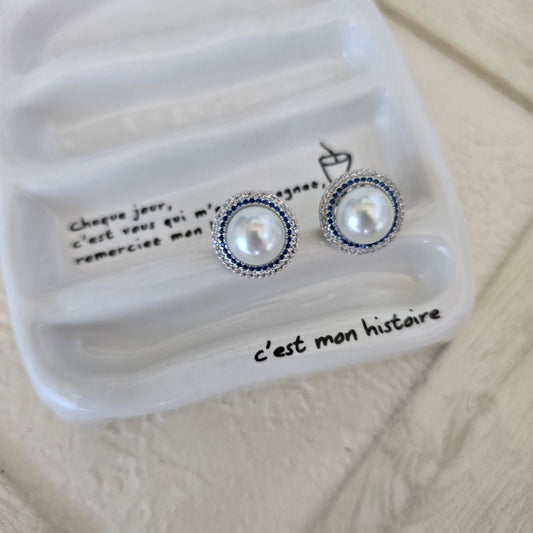 E21 Timeless Blue Earrings