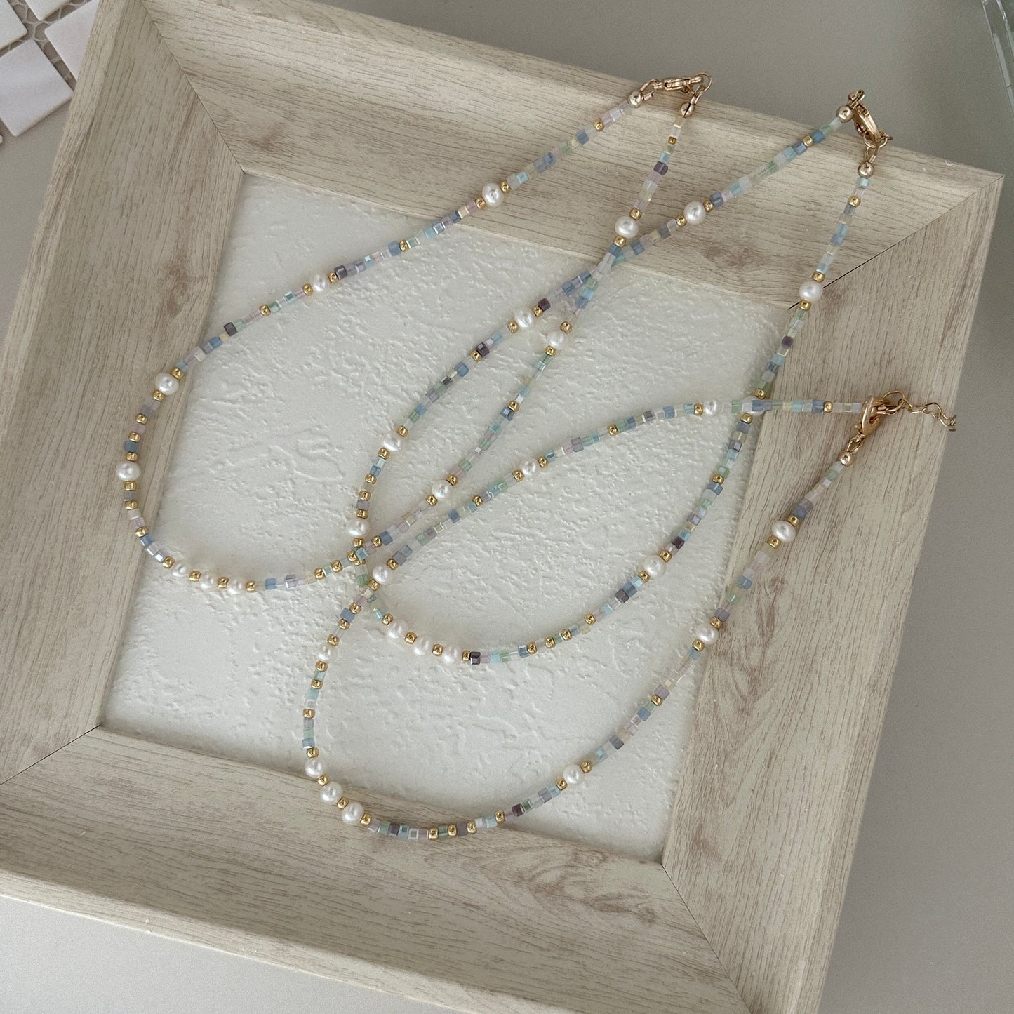 N23 Enchanted Pastel Pearl Necklace