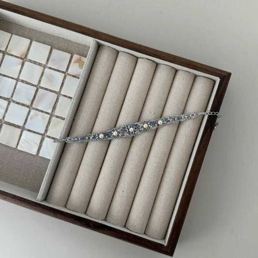 B56 Ocean Hues Pearl Bracelet