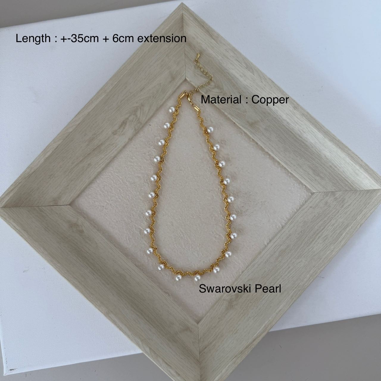 N31 Woven Pearl Dream Necklace