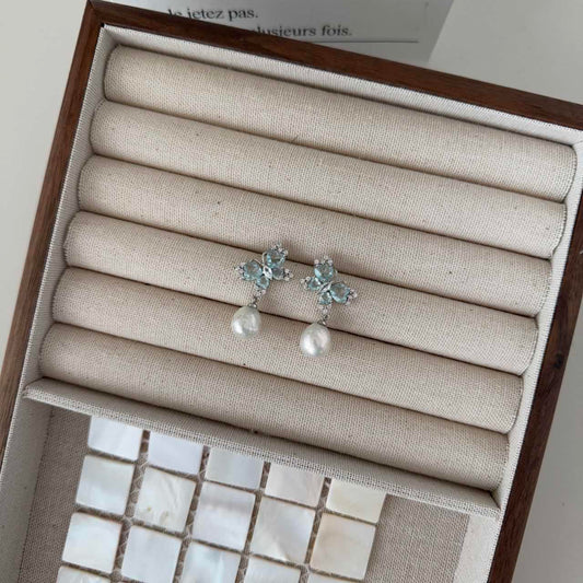E28 Breezy Blue Earrings